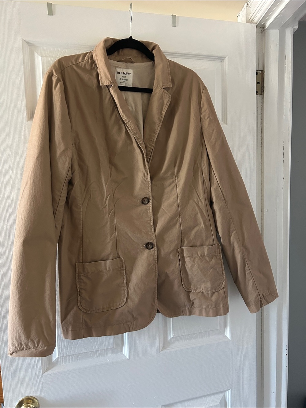 Old Navy Women's Tan Casual Blazer Jacket
